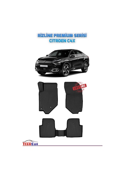 Teamcar C4x 2023 Sonrası Uyumlu Premium Serisi Havuzlu Paspas