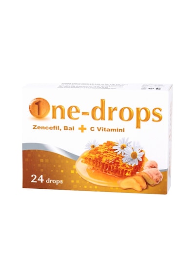 One-Drops Pastil Zencefil Bal + C Vitamini