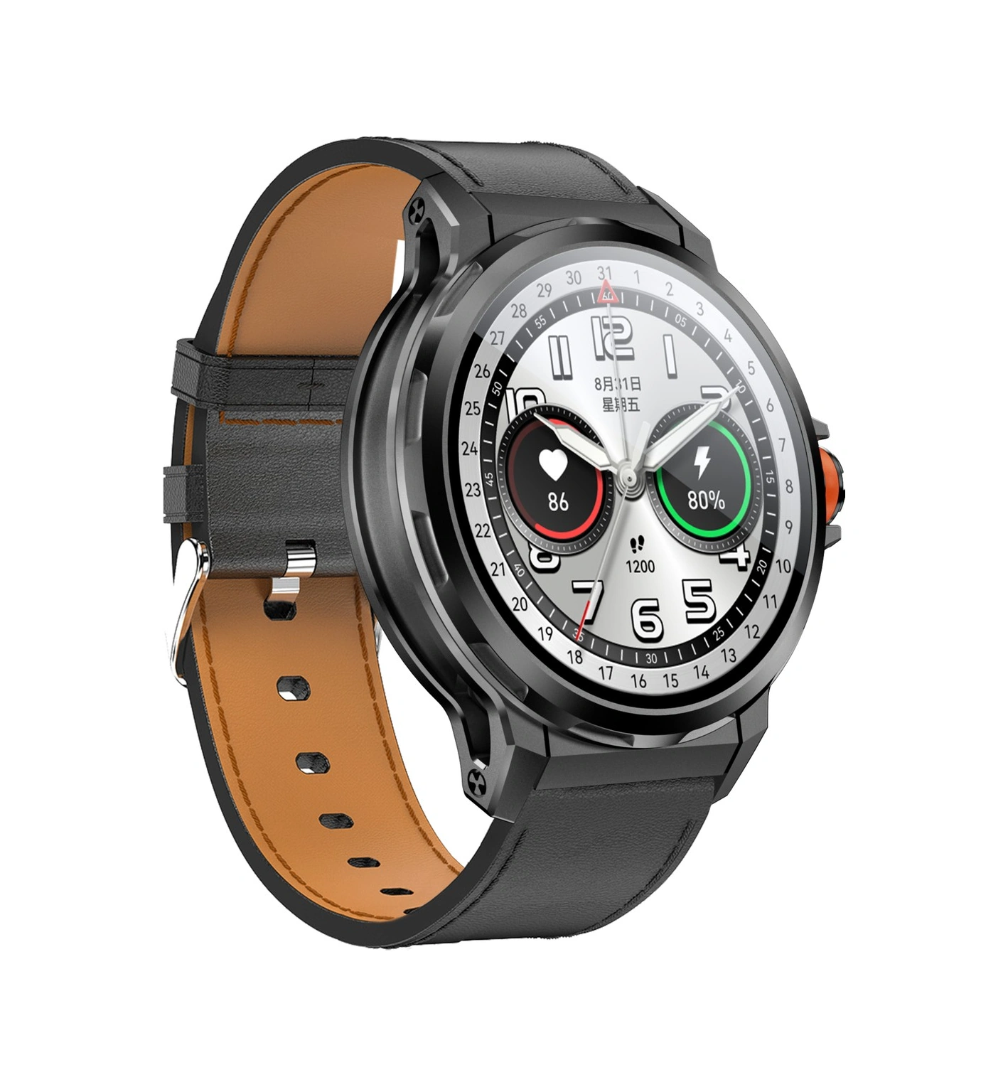 Kalobee SK43 1.65" 48 MM Amoled Ekran Akıllı Saat + 3 Kordon (İthalatçı Garantili)