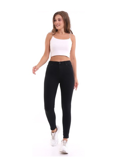 Winmoda34 Siyah Kot Pantolon Siyah