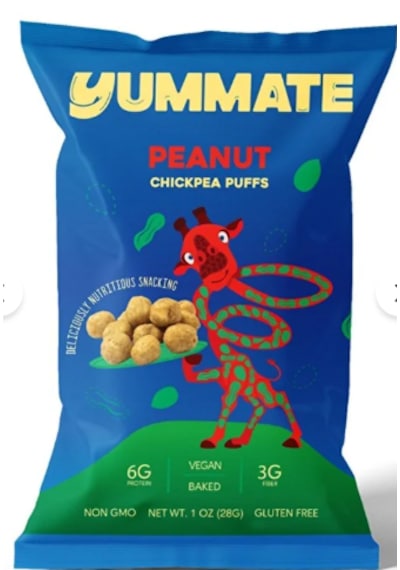 Vegan Glutensiz Yer Fıstığı Aromalı Fırınlanmış Nohut Cipsi 28 Gr