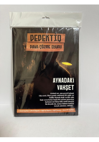 Dedektif Dava Çözme Oyunu Aynadaki Vahşet