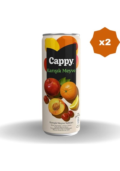 Karışık Nektarı Kutu 330 Ml - 2 Adet