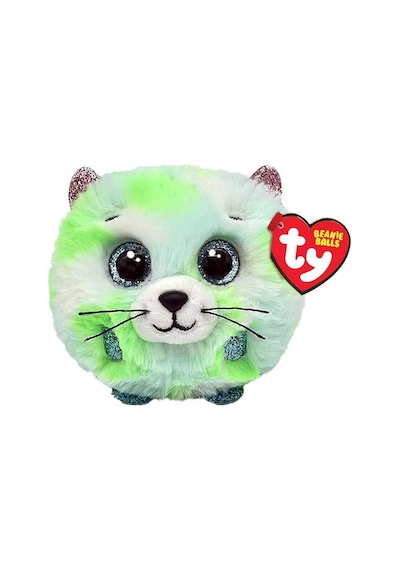 Cat Cat Green Ball