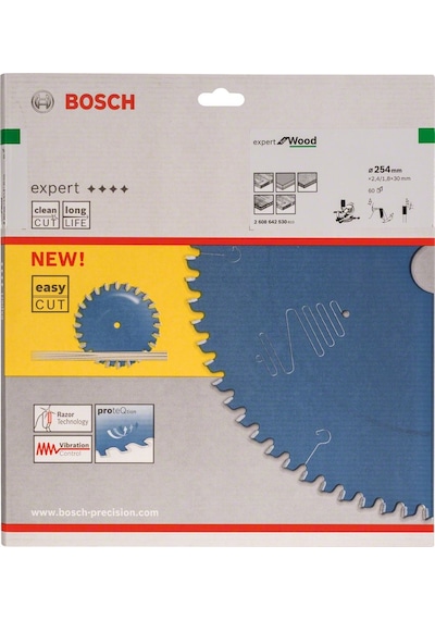 Bosch Expert For Wood 254x30 mm 60 Diş Daire Testere Bıçağı - 2608642530