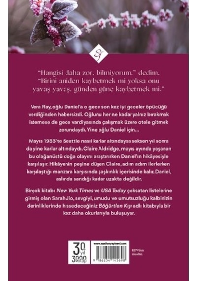 Böğürtlen Kışı-Epsilon Kitap Sarah Jio