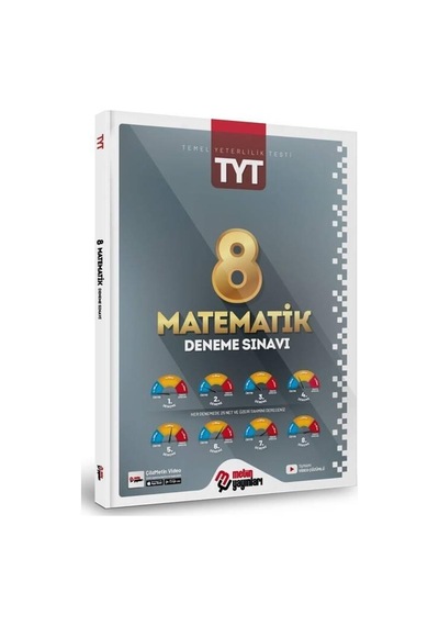 Tyt Matematik 8 Deneme Metin  Yayınları