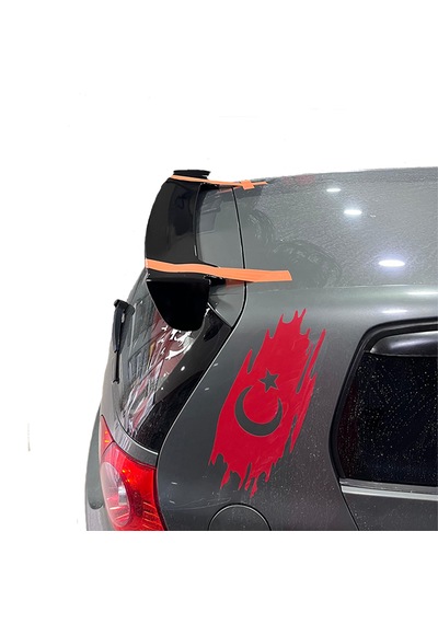 Volkswagen Golf 5 Uyumlu Üniversal Plastik Boyasız Spoiler