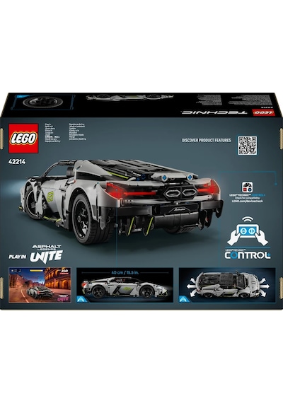 LEGO® Technic Lamborghini Revuelto Süper Spor Araba 42214 - 10 Yaş ve Üzeri Çocuklar için STEM Oyuncak Yapım Seti (1135 Parça)