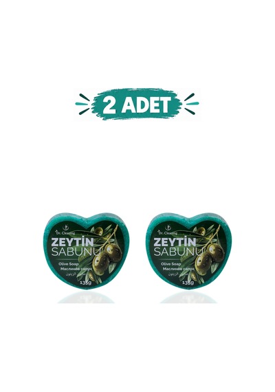 Dr.cleanıng - 242 - - Zeytın Sünger Sabunu 135 Gr - 2 Adetlık - Shophnrl - Set Ürün Diğer