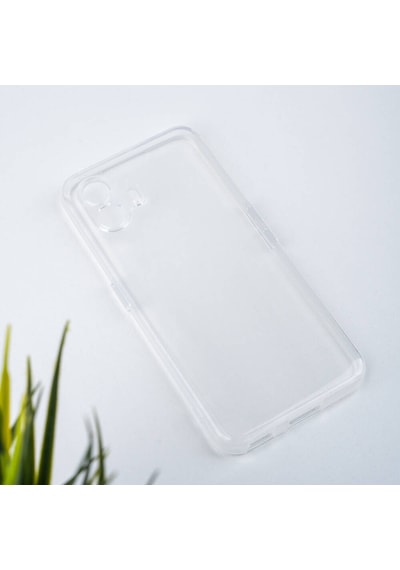 Nothing Phone 2 Kılıf Darbe Önleyici Anti Shock Özellikli Kamera Korumalı 2mm Silikon Pazarplus Şeffaf