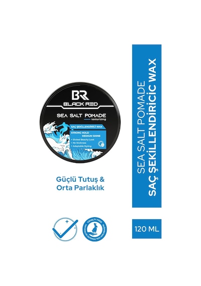 Saç Deniz Tuzu Spreyi - Sea Salt Spray & Wax Saç Şekillendirici Wax Sea Salt Pomade - 2'li Set Saçbakım