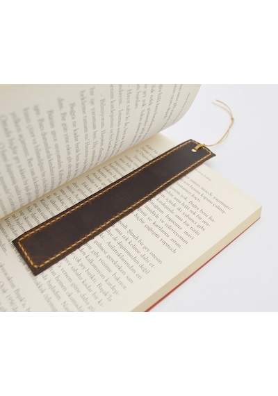Lost Slope Hakiki Deri Kitap Ayracı N11.1271