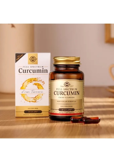 Solgar Curcumin Food Supplement 30 Kapsül