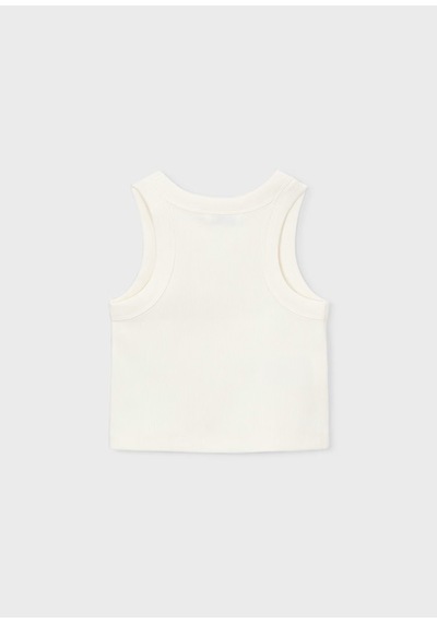 Mayoral Kız Çocuk T-shirt 3021 Krem