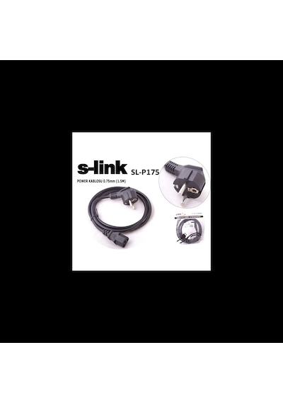 S-lınk Sl-p175, Power Kablosu 0,75mm 1,5mt