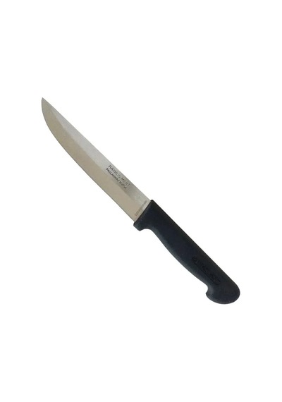 Jenerik Paslanmaz Bursa Mutfak, Ekmek Bıçağı 14 Cm, Plastik Sap Çok Renkli