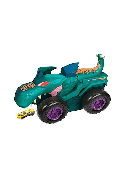 Hot Wheels Monster Trucks Araba Yiyen Mega Wrex Siyah