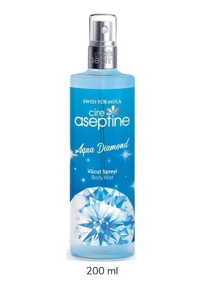 Tedar Cire Aseptine Aqua Diamond Vücut Spreyi 200 Ml Najmaddin