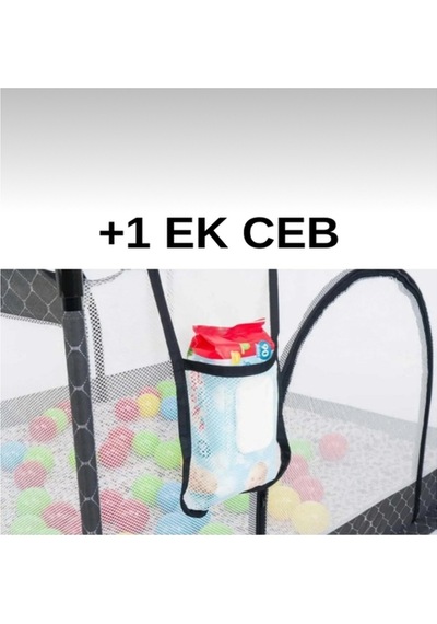 Öykü Bebek Diyari Çatili Oyun Alani 50 Adet Top Hediyeli