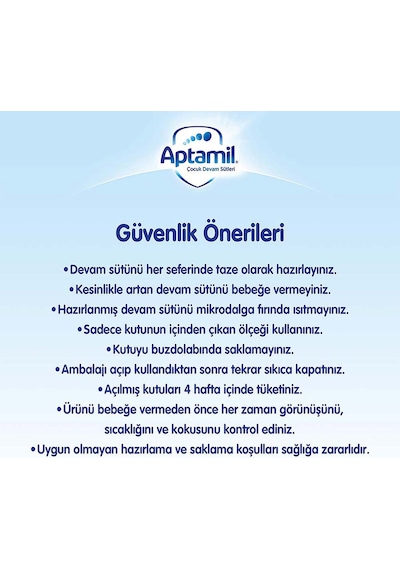 Aptamil 2 Bebek Sütü 800 G