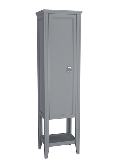 62241 VitrA Valarte Boy Dolabı Krom Kulplu, 55 Cm, Mat Gri Sol Diğer 62241 VitrA Valarte Boy Dolabı Krom Kulplu, 55 Cm, Mat Gri Sol Diğer
