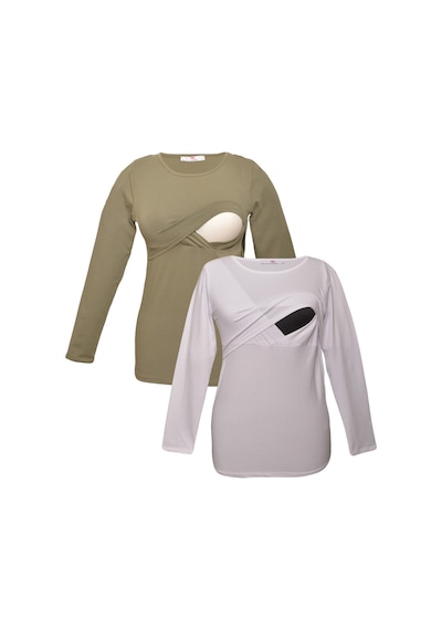 Luvmabelly Myra2707_2708 Emzirme Tshirt Seti