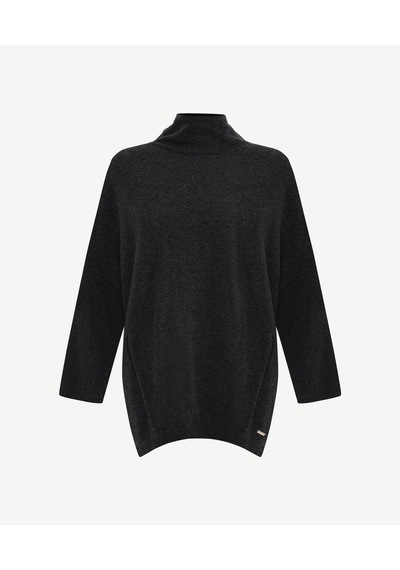 Yargıcı Regular Yarım Balıkçı Yaka Uzun Kol Kazak 25kktr2078p 059 Gri
