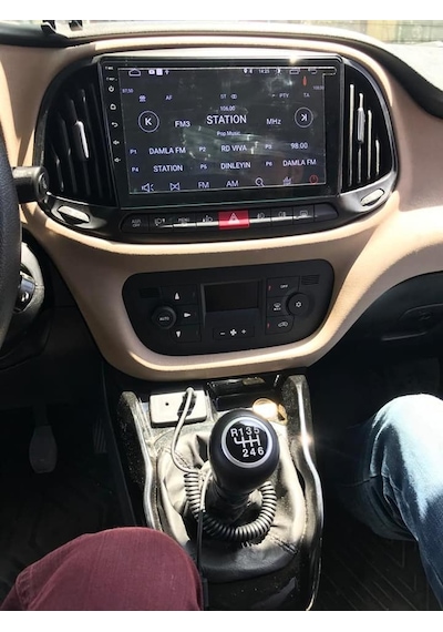 Fiat Doblo Android Ekran Teyp Multimedya Ekran 10.1 2Gb Rmm 15-21
