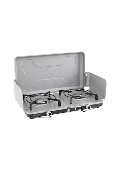 Outwell Merapi Pro Stove İkili Kamp & Karavan Ocağı Gri