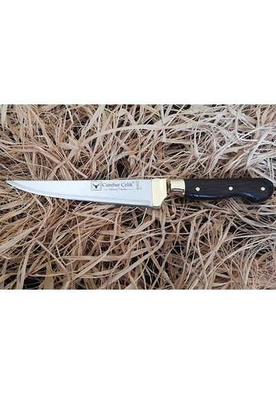 Sürmene Cumhur Çelik 61012 Sivri Kasap Kurban Bıçağı, 16 Cm, Venge Sap Çok Renkli