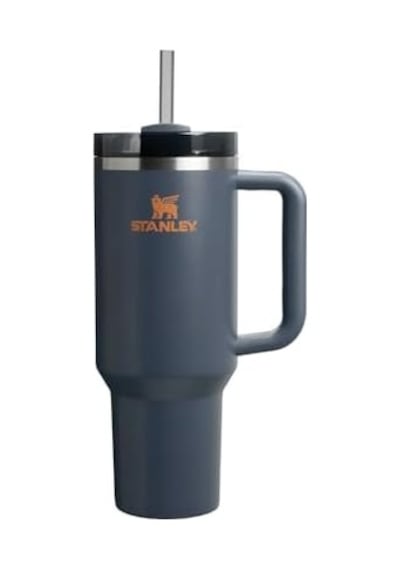 Pipetli Termos Bardak, Lacivert Twilight , 1.18 Litre Açık Beyaz