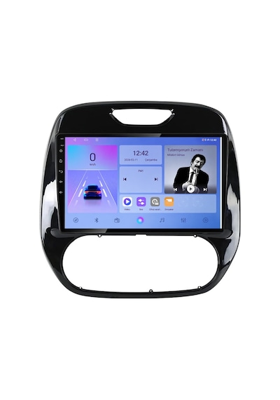 Renault Captur 2013-2019 Android Multimedya Carplay Android Auto Navigasyon 10gb Ram 256gb Pro 9"