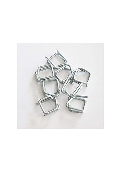 1000 Adet 16mm Kompozit Ve Polyester Çember Tokası, Dayanıklı Açık Bej