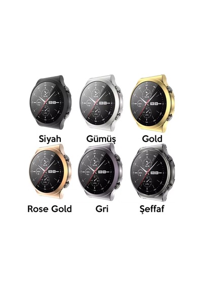Ally Huawei Watch Gt 2 Pro 360 Koruma Ultra Ince Silikon Kılıf (225877484)