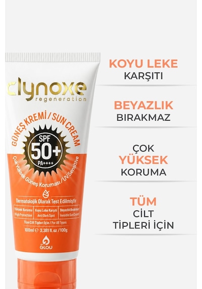 Clynoxe Çok Yüksek Korumalı Yaşlanma Karşıtı Güneş Kremi 100 Ml