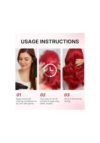 Kızıl Saçlar İçin Maca Özlü Red Hair Kırmızı Saç Maskesi 500 Ml - 865393180