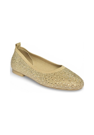 Fox Shoes Y820411004 Ten Triko Kumaş Kadın Babet Ten