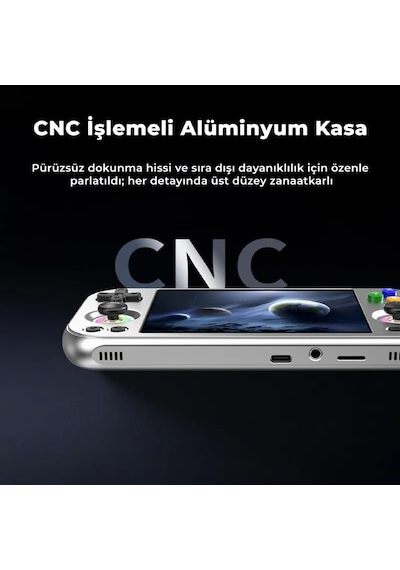 Rg 477m Cnc Alüminyum Kasa Retro El Oyun Konsolu 8 Gb Ram 128 Gb Gümüş - 4.7 İnç 120hz Ltps Ekran Mediatek Dimensity 8300 Android 14 Hall Joystick Ps2 Ps3 Wıı 3ds Uyumlu Taşınabilir Konsol Rg 477m Cnc Alüminyum Kasa Retro El Oyun Konsolu 8 Gb Ram 128 Gb Gümüş - 4.7 İnç 120hz Ltps Ekran Mediatek Dimensity 8300 Android 14 Hall Joystick Ps2 Ps3 Wıı 3ds Uyumlu Taşınabilir Konsol