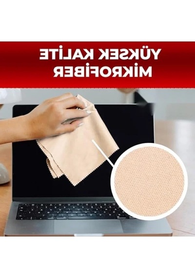 Mikrofiber Temizleme Bezi - Hassas Yüzeyler İçin Tüy Bırakmayan Çözüm
