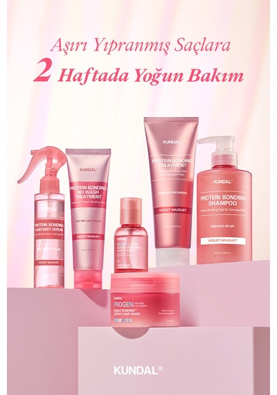 Aşırı Yıpranmış Saçlara Yoğun Onarıcı Saç Serumu Kundal Progen Double Bonding Hair Serum