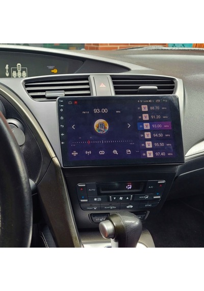 Honda Civic Sport Araç Multimedya Android Ekran Carplay Double Teyp 4+64 9" 12-14 Black Blueway