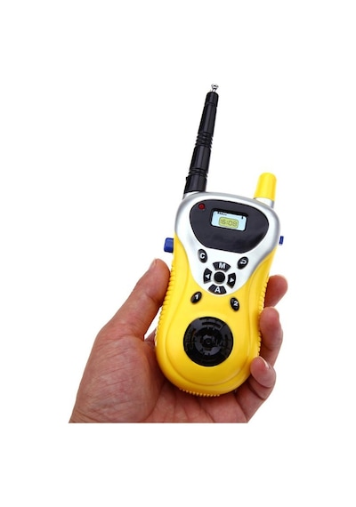 Walkie Talkie Pilli Yüksek Çekim Mesafeli Oyuncak Çocuk Telsizi