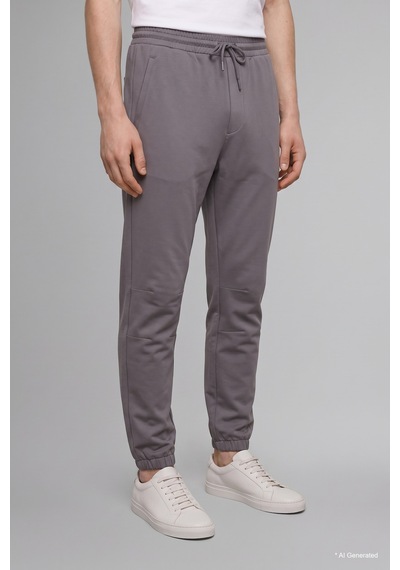 Defacto Regular Fit Normal Kalıp Normal Bel Boru Paça Pantolon F8211ax26augr206 Gri-gr206