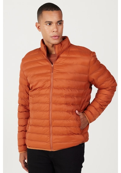 AC&Co / Altınyıldız Classics Erkek Kıremıt Standart Fit Normal Kesim Dik Yaka Mont KIREMIT