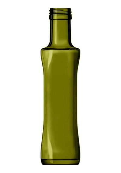 Kalın Cam Şişe Seti, 250 Ml, Yağdanlık Akıtıcılı Kapaklı, Yağlık Ve Sirkelik, Kapüşonlu, 6 Adet, Yeniden Kullanılabilir Yeşil, Geolive Kavisli Çok Renkli