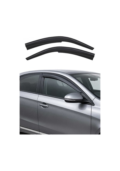 Peugeot Partner 2002-2007 Uyumlu Araca Özel Sport Style Akrilik Cam Rüzgarlığı Koyu Duman 2 Parça