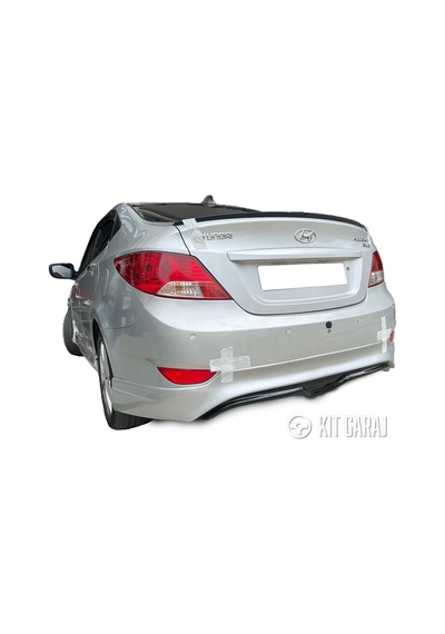 Hyundai Accent 2011-2019 Arka Ek Plastik Boyasız
