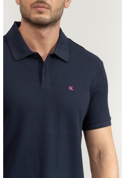 Calvin Klein Erkek Lacivert Polo Yaka T-shirt Lv040em269 Cef-15568