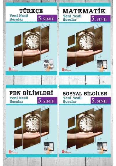 Ata 5.sınıf Türkçe-matematik-fen Bilimleri-sosyal Bilgiler Yeni Nesil Sorular